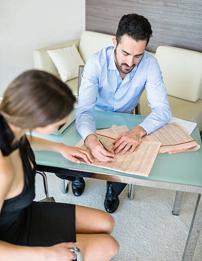 financial advisor on the office